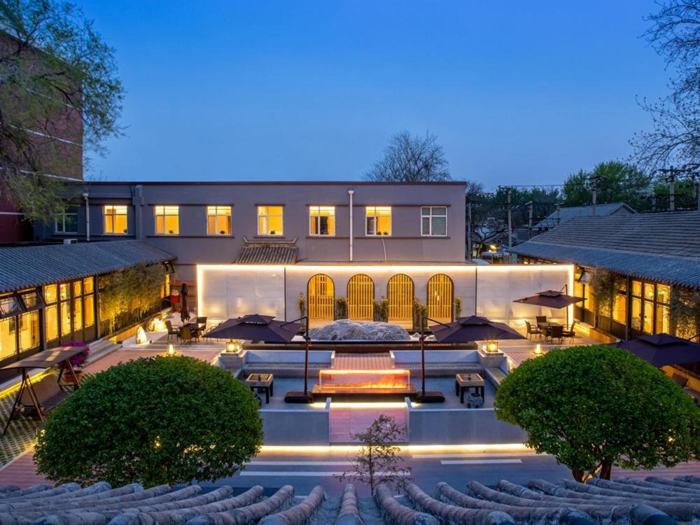 Yunju Hotel Beijing Yonghe Palace Guijie Siheyuan المظهر الخارجي الصورة